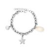 Summer Waterproof Ocean Bracelet For Women With Shell And Starfish Decor In Gold Tone Elegant Accessory