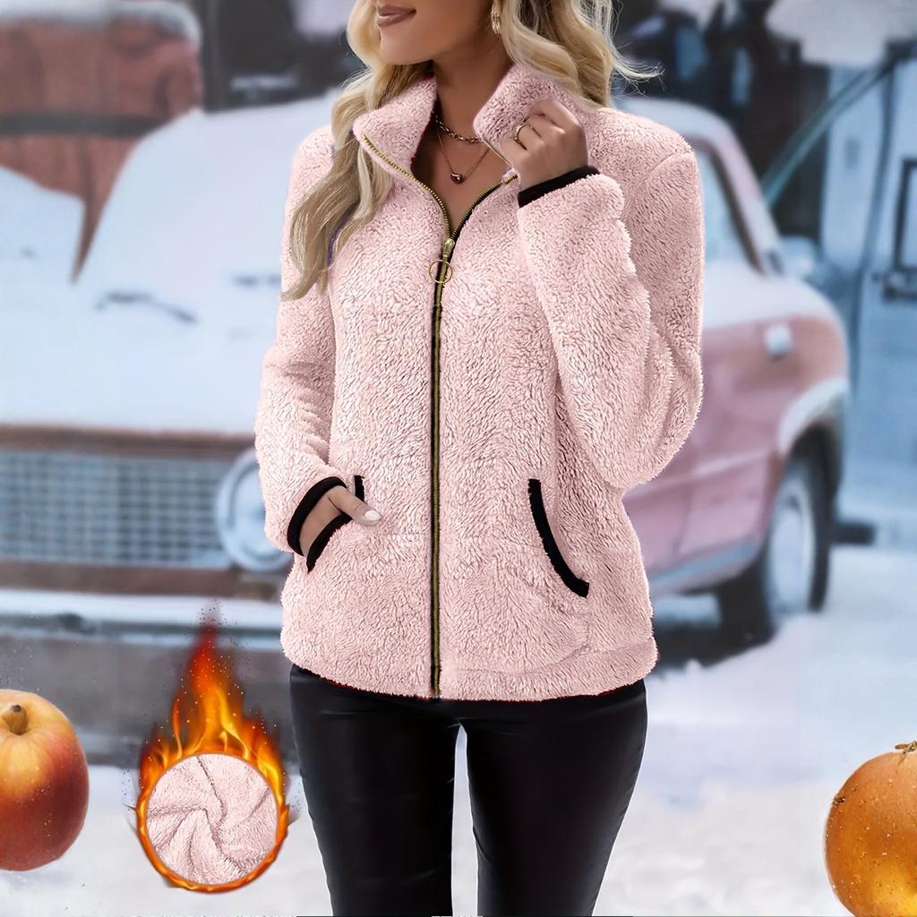 Damska kurtka z imitacji zamszu zapinana na guziki, oversize, z marszczonym dołem, krótki płaszcz, casualowa odzież wierzchnia w stylu vintage z kieszeniami