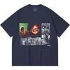 Tricou Heavy Metal 230 Gsm 100% Bumbac Imprimeu Trupă Rock Muzică Populară Tricou Unisex din Bumbac Gros