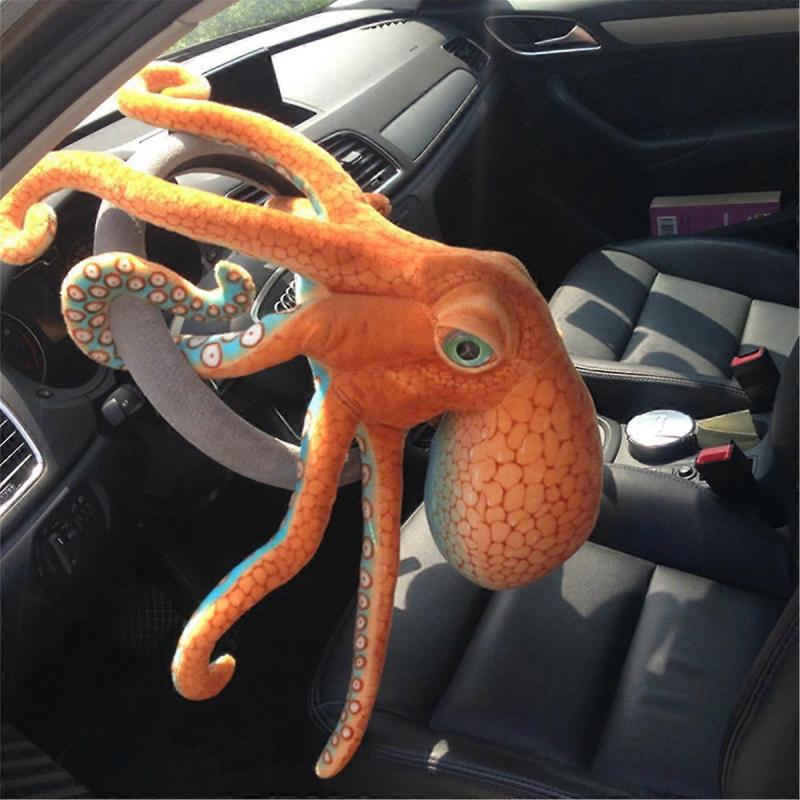 21/31’’ Simulation Orange Octopus with Large Size Stuffed Animal Interactive for Doll Claw Machine Supply Kids Party Fav  B