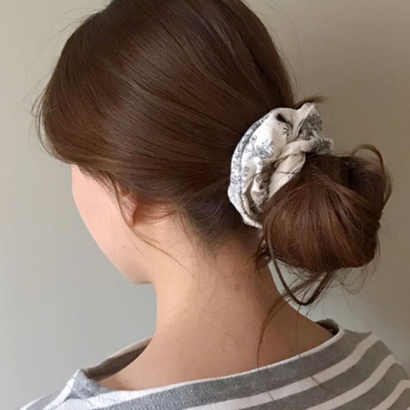 Oar French Etoile Scrunchie [Grau]