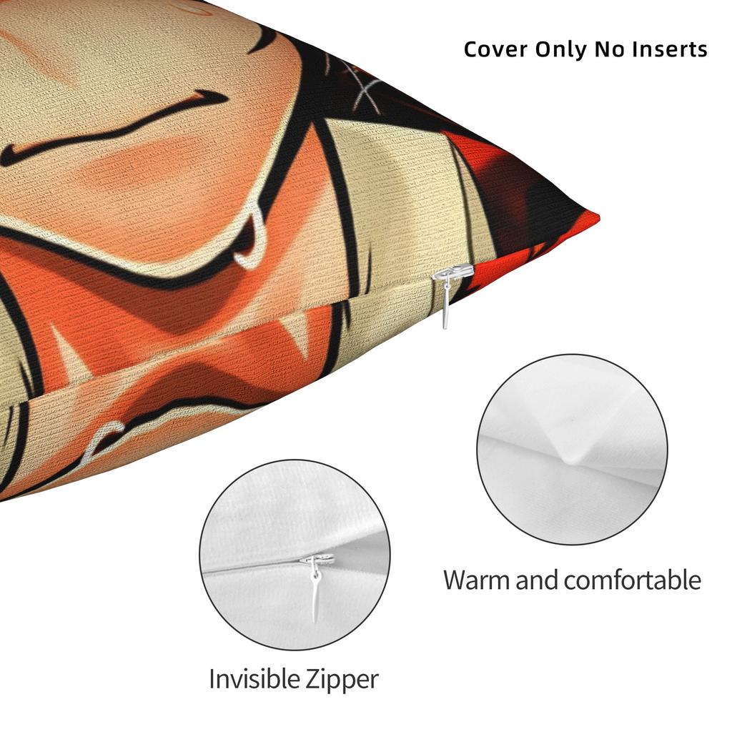 Pillow Cover P-Personas Characters Funny Pillow Case For Sofa Couch Bed Living Room Pillowcases