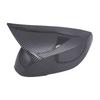 Side Mirror Housing Covers, Molded ABS Pair with Clearance Around Integrated Turn Signals After Adhesive Installation