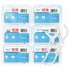 Dr. Tooth Ultra-Fine Deep Clean Dental Floss Picks (6-Pack)