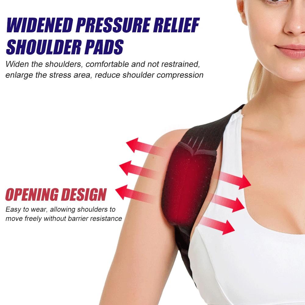 Bracetop Back Brace Neck Shoulder Posture Corrector For Upper Lower Back Pain Relief Muscle Memory Support Straightener