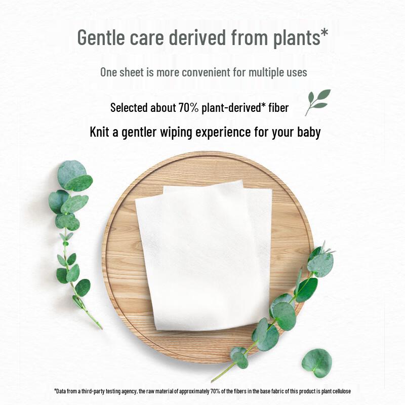 Huggies Little Forest Soft Cotton Dry Wipes