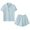 Women's Casual Sports Suit Summer Short Sleeve Versatile Style Two-piece Set