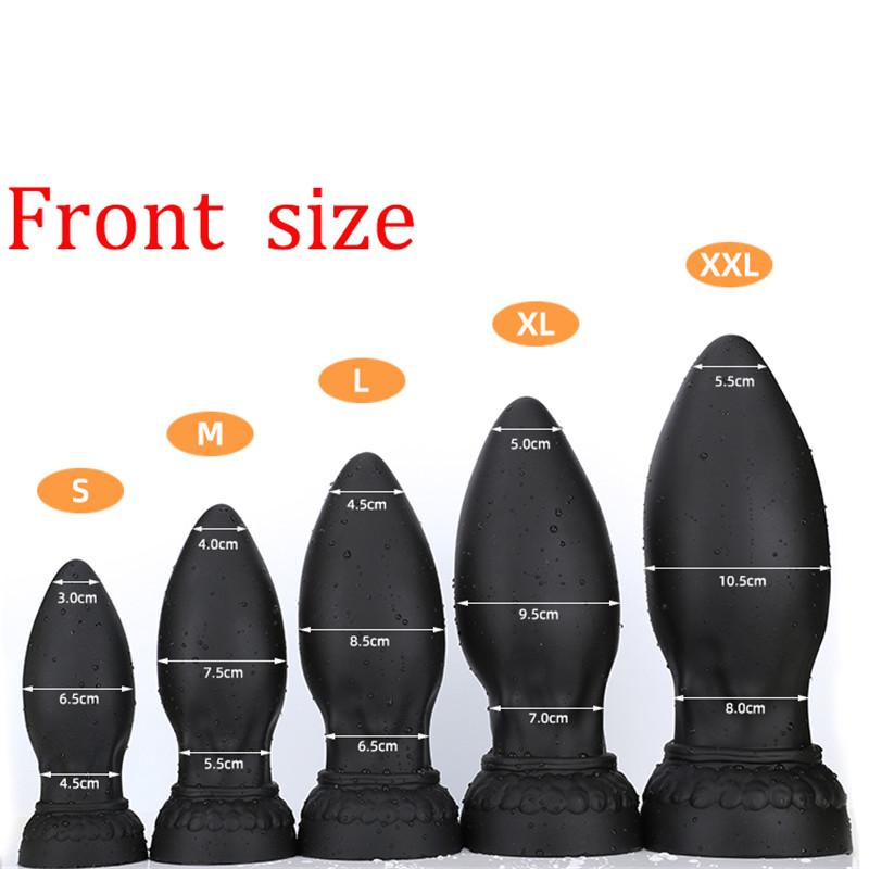 Super Huge Anal Sex Toys Large Anal Plug Big Butt Plug Prostate Massager Vagina Anus Expansion Erotic Sex Products For Men