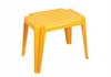 Lolek Yellow Plastic Garden Table For Children