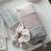 Polka Dot Stationery Bag Plaid Pattern Pen Bag Multi Pattern Pencil Case  Office Use