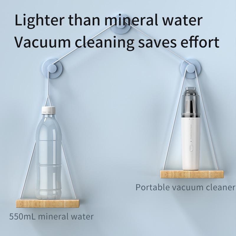 Wireless Mini Handheld Car Vacuum Cleaners120W 20000Pa Powerful Suction Wet And Dry Portable Car Cleaning Tools