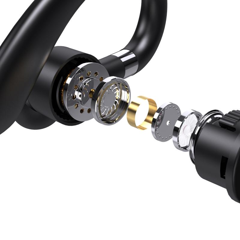 Over Ear Headphone Running Ear Hook Headset BLE 5.1 for Exercise Workout Gym for Android Phones