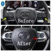 ABS Matte Car Steering Wheel / Gear Shift Frame / Head Lights Button Accessories Cover Trim For Toyota Corolla E210  - 2024