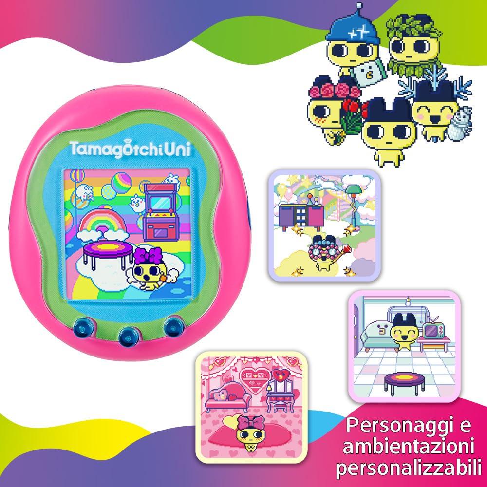 Language Play Tamagotchi Uni Pink Japanese Available (Tamagotchi Uni)
