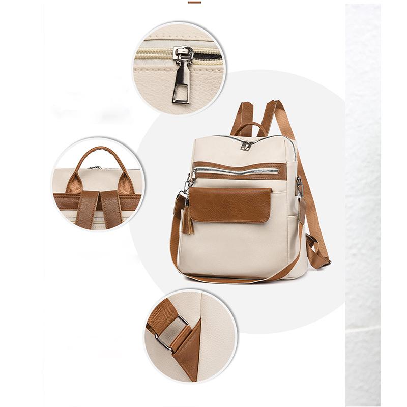 Женский рюкзак из мягкой кожи — фото 21