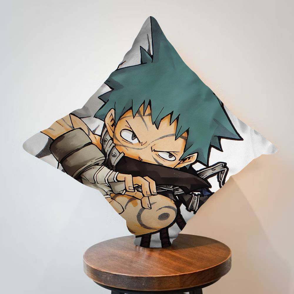 Anime Soul Eater Personalized Pillow Cover Kids Bedroom Wild Party Decor Pillowcase kid Birthday shower Gift