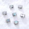 Fashion Starfish Sea Shell Whale Jellyfish Blue Italian Charm Links Fit 9mm Stainless Steel Bracelet Women Jewelry DIY Making
