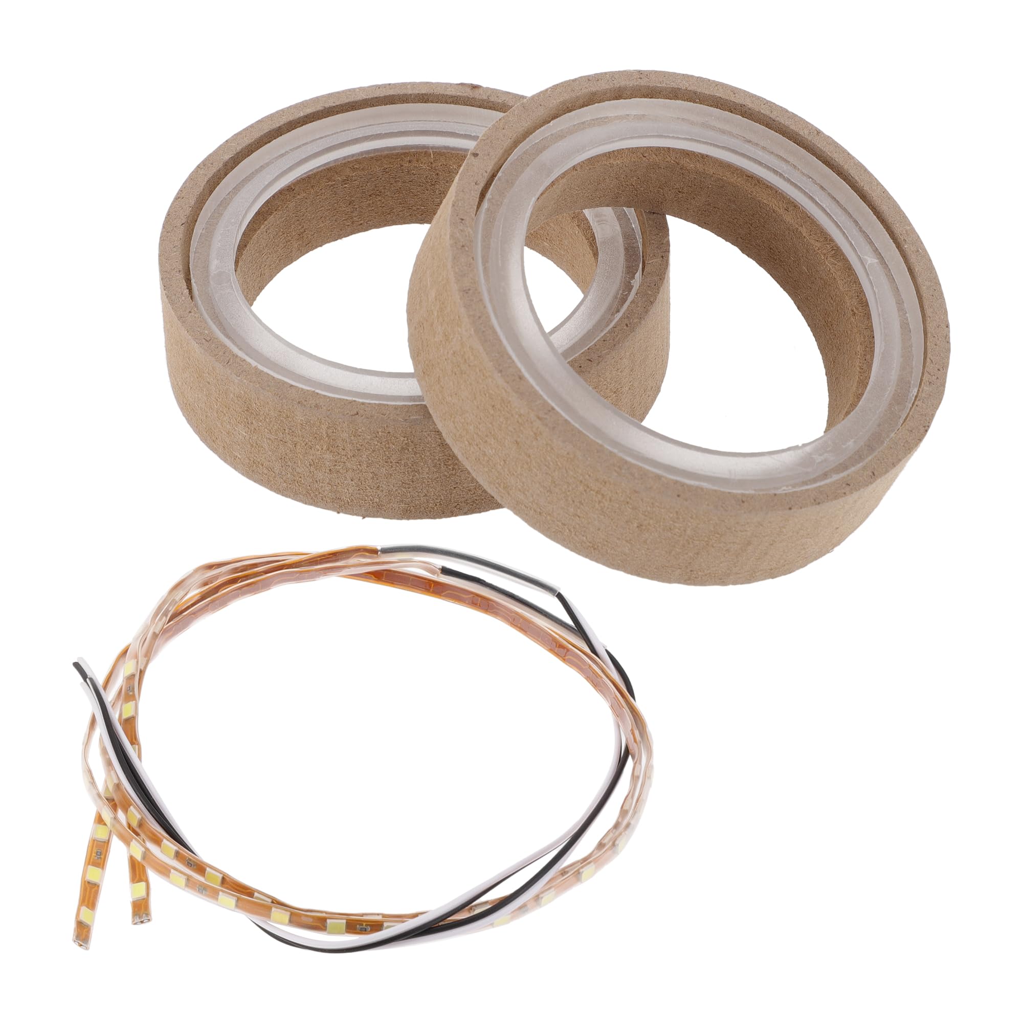 

RATCHROLL 2 Sets Universal Speaker Spacer Ring Tweeter Speaker Spacer Adapter with Acrylic Washer