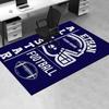 Office Carpet Ethan All Star Football Team Name Helmet & Ball Design Sofa Rug, Chair Mat for Protectiona092