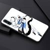 Genshin impact black and white Phone Case For Huawei P30 Lite P50 Pro P20 P40 Lite E P Smart Z 2021 Y7 Y9 2019 Y6p Y9s Y7a Cover