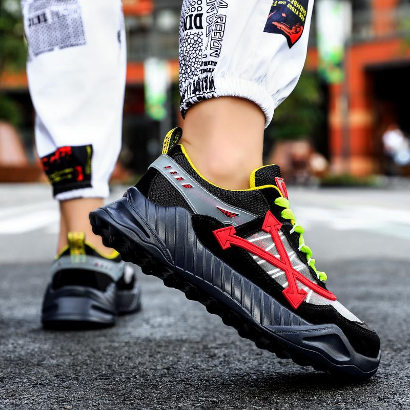 2024 Spring New Men Casual Shoes Lightweight Outdoor Sneakers Man Non-slip Fashion Wear-resistant Soft-soled Youth Tide Designer