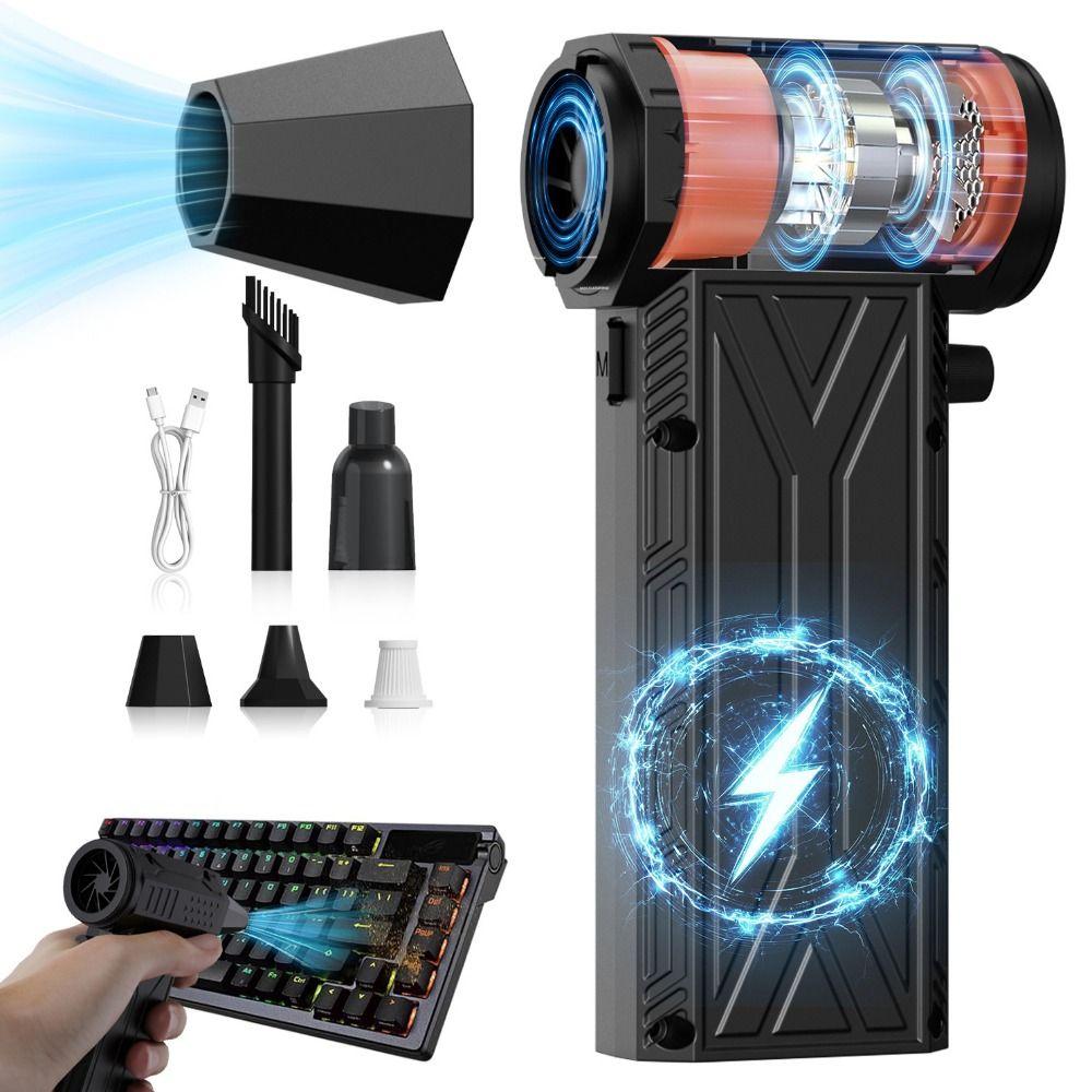 52m/s Powerful Air Blower Brushless Motor Wireless Handheld Fan Turbo Violent Fan  Car Cleaning