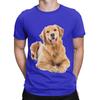 We love Golden Retriever Novelty 100 Cotton TShirt gloden retirever Tees Tops For Unisex