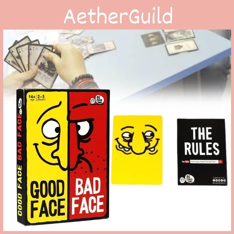 Masques Faciaux Bon Visage Mauvais Visage Visage Drôle Pour des Jeux de Fête Hilarants et du Plaisir en Famille