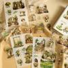 10 Blatt Vintage PET Washi Papier Aufkleber DIY Scrapbooking Collage Dekor Junk Journal Ästhetik Aufkleber