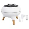 Flame Aromatherapy Diffuser Humidifier 7 Colors Light Essential Oil Diffuser With Timer And Remote Control For Desk Office