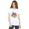 Disney Womens/Ladies Lilo And Stitch Ohana Pineapple Cotton Boyfriend T-Shirt