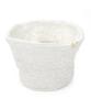 Eondeokeonteulolseutyudio Flower Pattern Bucket Hat Stand Bucket / Cloud Flower / Milk