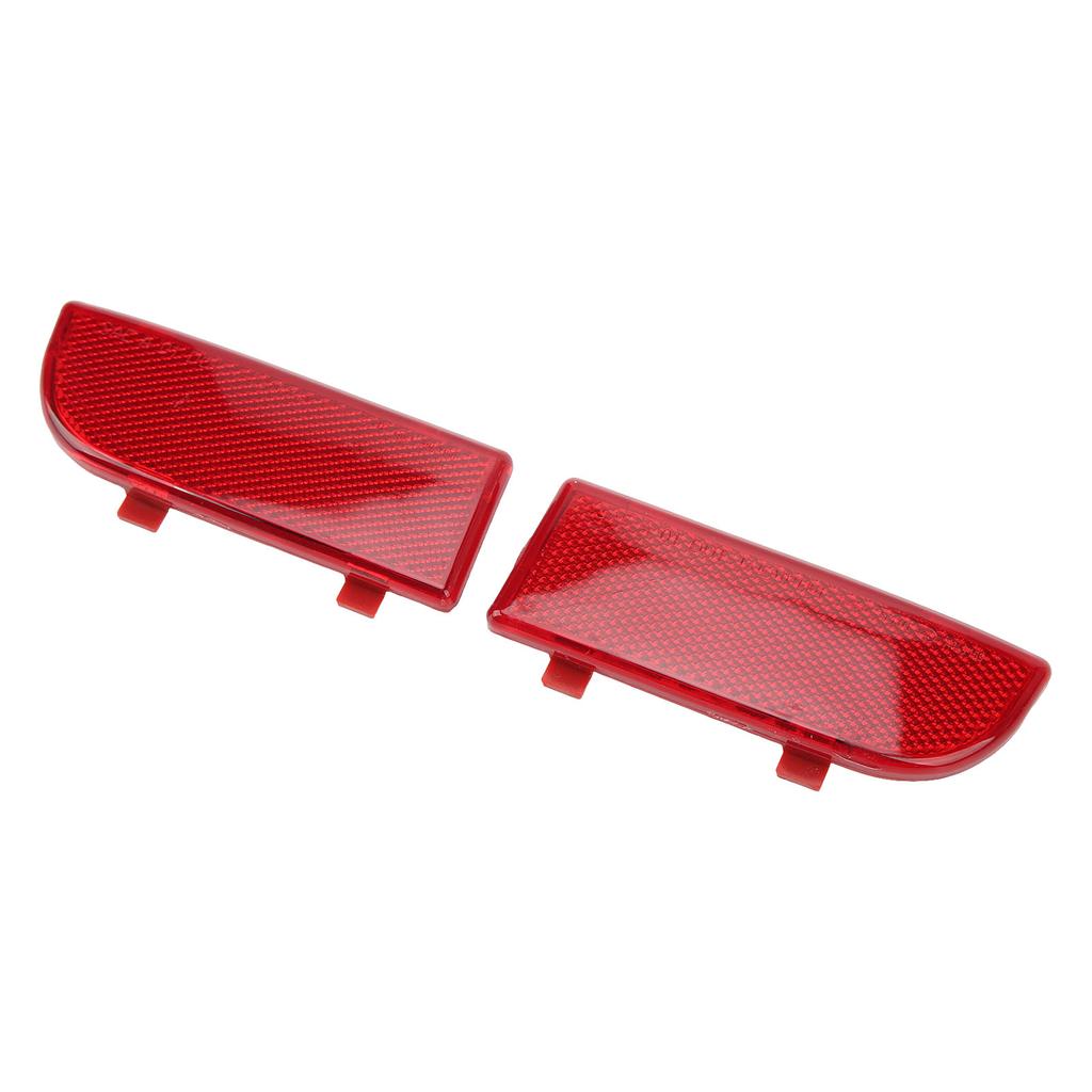 1 Pair Rear Bumper Reflector 6398260440 Left Right Red Tail Bumper Light Reflector Replacement for Mercedes‑Benz Vito