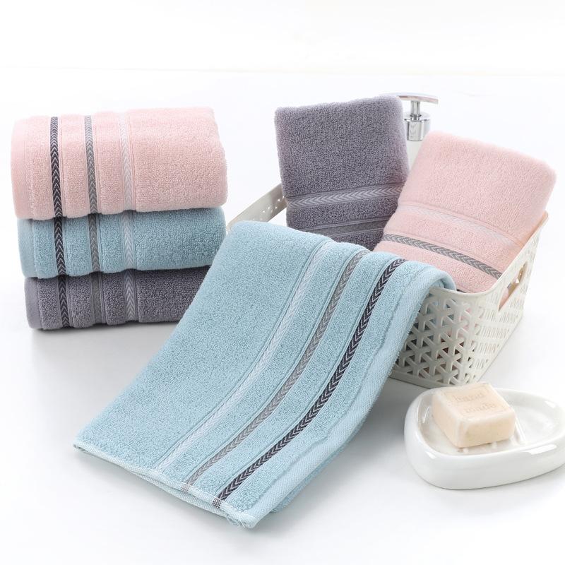 1pc Face Towel Absorbent Pure Hand Face Cleaning Hair Shower Microfiber Towels Bathroom Home Hotel for Adults