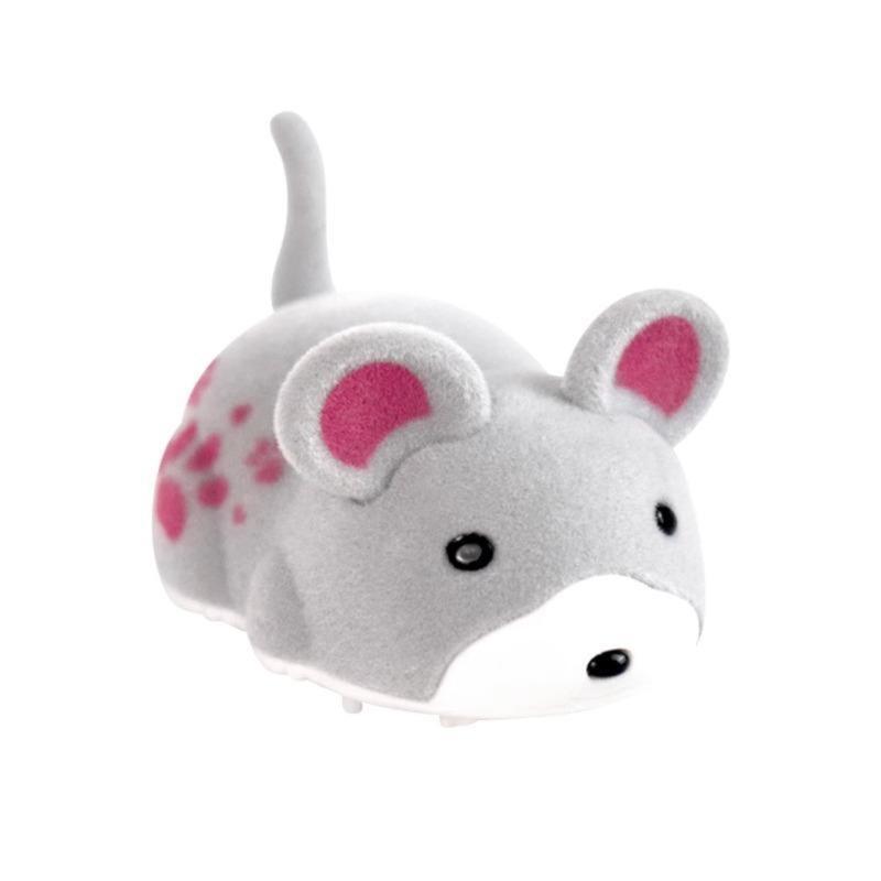 Robotic Plush Mouse Cats Toy Simulated Animal Automatic Movements Anxiety Boredom Relief For Indoor Floor Table Use
