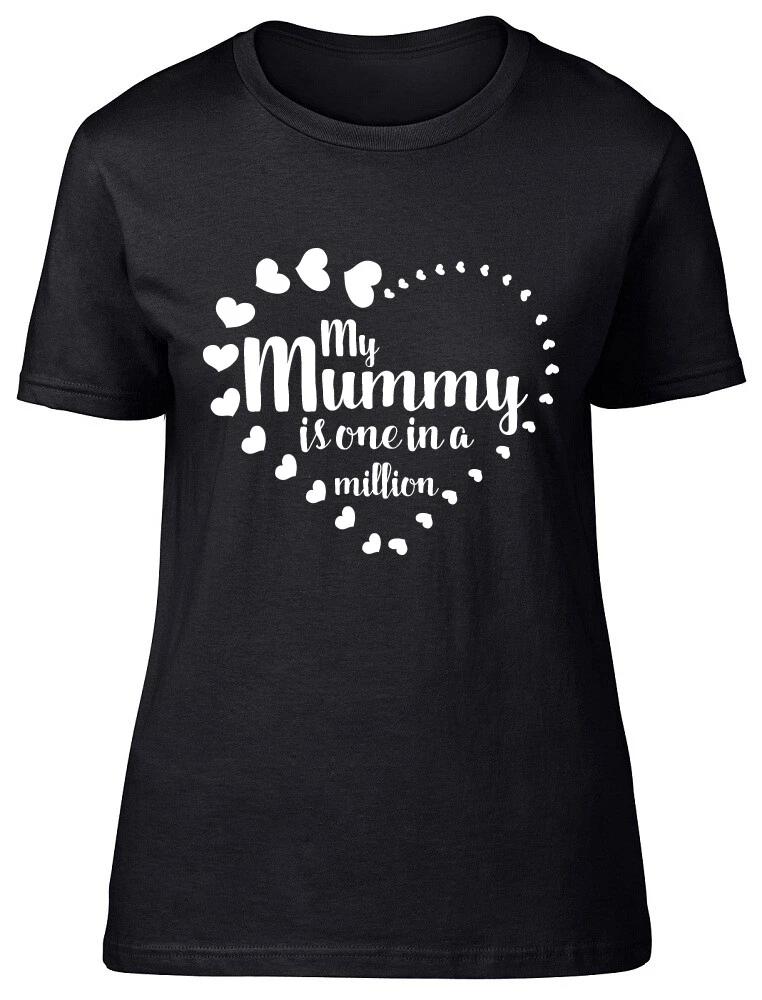 My Mummy is One in a Million Fitted Womens Ladies T Shirt XS