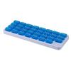 Monthly Pill Organizer 31 Day Portable Travel Pill Box with Numbered Compartments Easy Open Pill Case for Daily Pills And Supplement