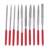 10 Pcs Needle File Set Diamond Model Grinding Trimming Needle File Kit for Material Processing
