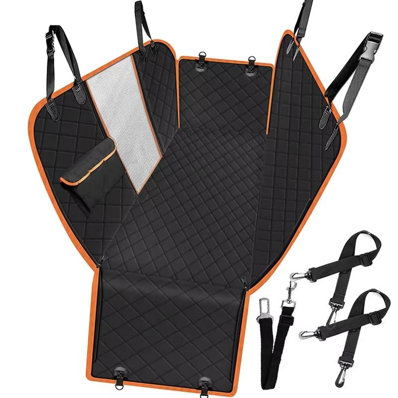 Waterproof Easy Wash Car Back Seat Pet Dog Safety Travel Mat Blanket Pet Car Back Seat Cover