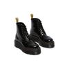 Dr. Martens Sinclair Series Round Toe Thick Sole Zipper Short Boots Women boots Black 26410001