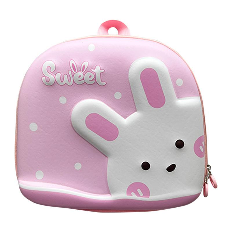 Cute Cartoon Rabbit Eva Backpack For Girls Trendy Outdoor School Snacks Bag