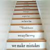 DIY Self Adhesive PVC Wall Sticker Stairs Decorative Stickers for Living Room Bedroom