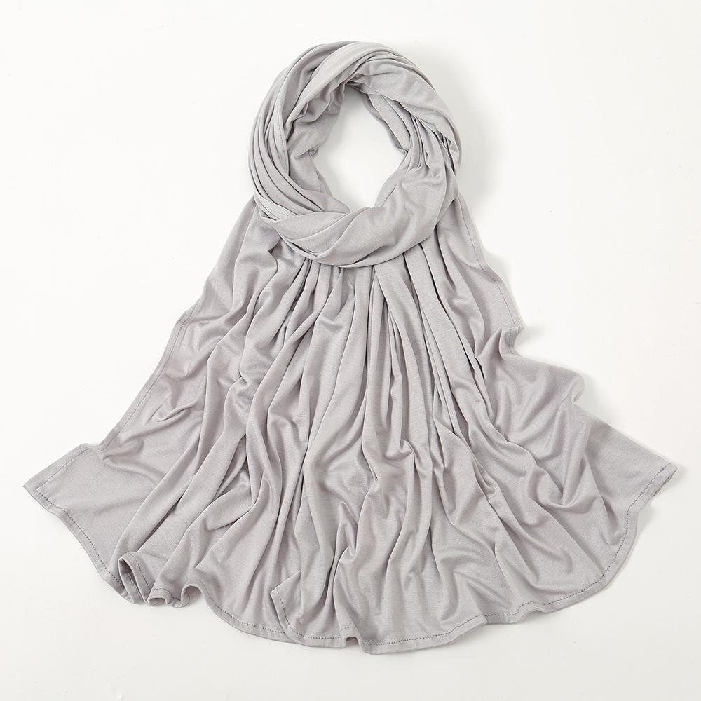Premium Jersey Hijab Scarf For Muslim Women Turban Femme Africaine Hijabs For Woman Head Wrap Hoofddoek Headscarf Ramadan