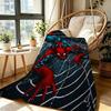 Spider Man Action Pose Blanket Blanket Soft And Comfortable Bedroom Digital Printing Machine Washable