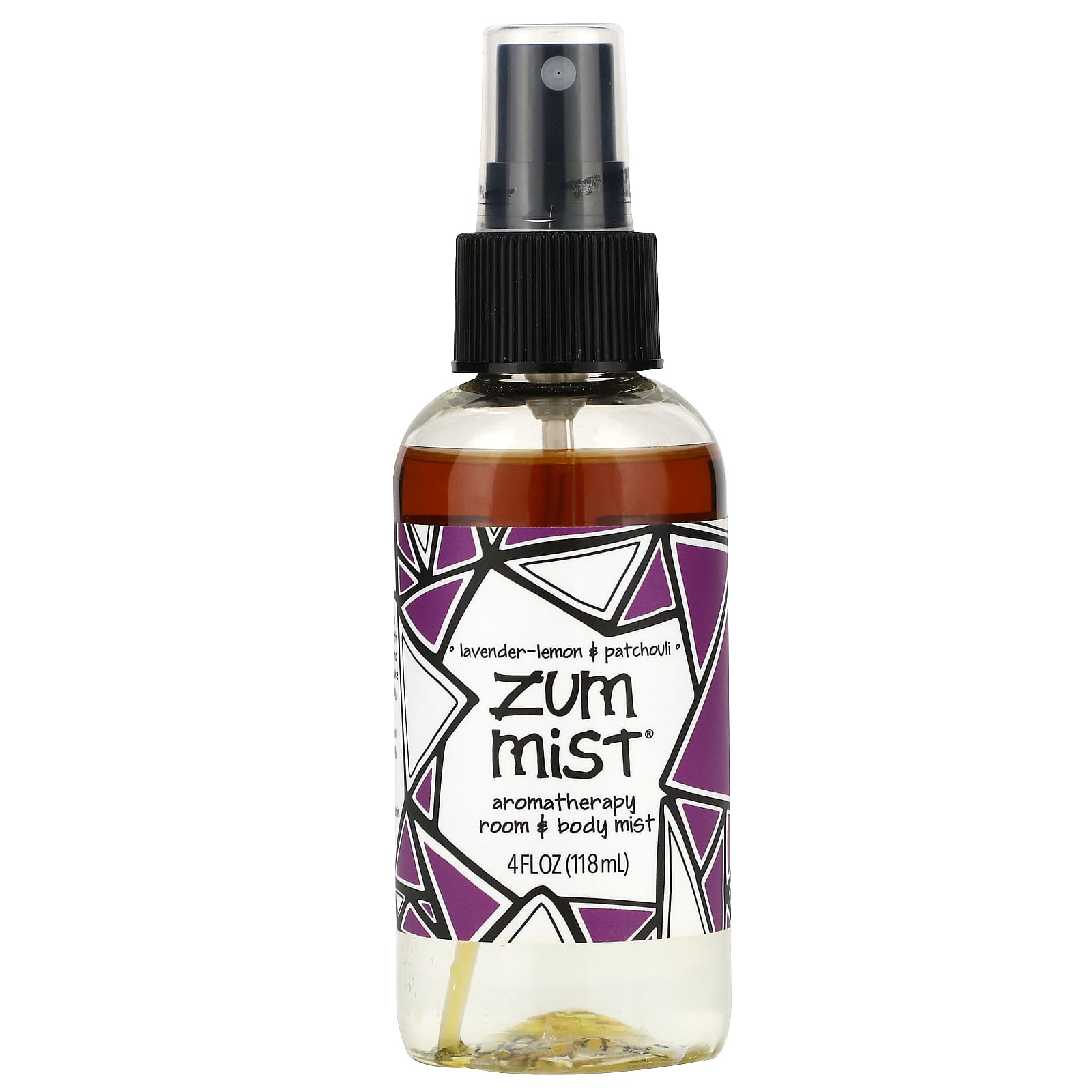 

Zum Mist, Aromatherapy Room & Body Mist, Lavender-Lemon & Patchouli, 118Ml(4Fl Oz)