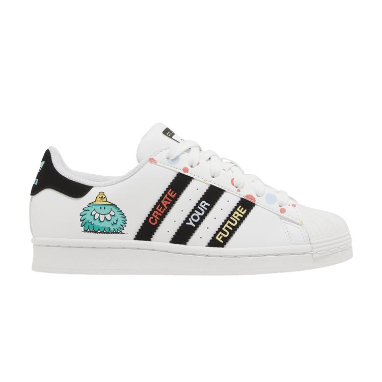 Kevin Lyons x adidas Superstar для детей старшего возраста Создай свое будущее 38.5