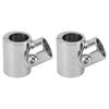 Boat Handrail Fitting 60 Degrees  316 Stainless Steel Polished Finish Stylish Look 3 Way Tee Handrail Pipe