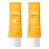 Dot & Key C-vitamin + E Super Bright Solskydd SPF 50 Combo 50G X Förpackning med 2 för Glödande Jämn Hudton