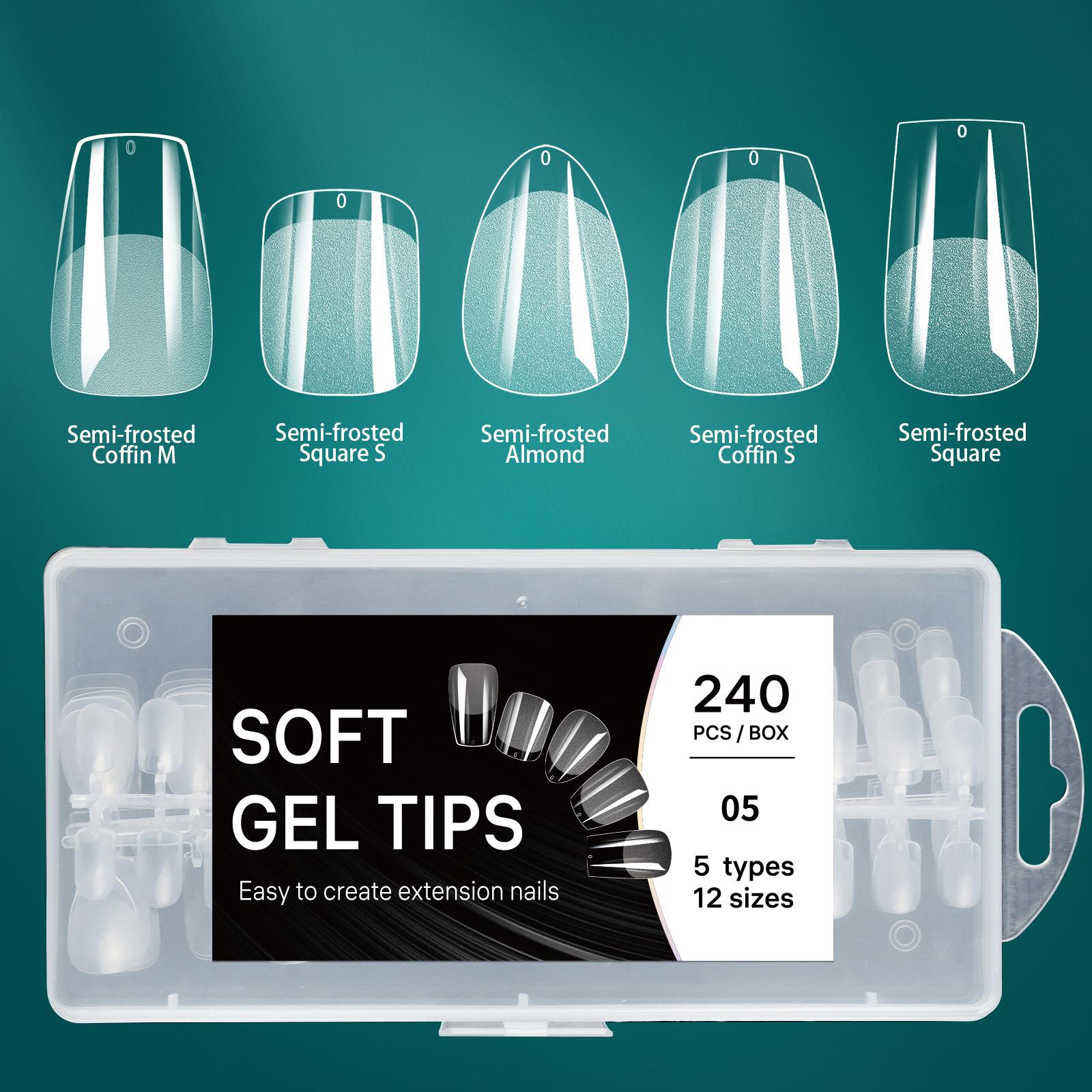 

5-в-1 носимый лист для дизайна ногтей прозрачный матовый без следов резьбы лист для наращивания ногтей ультратонкий лист для ногтей