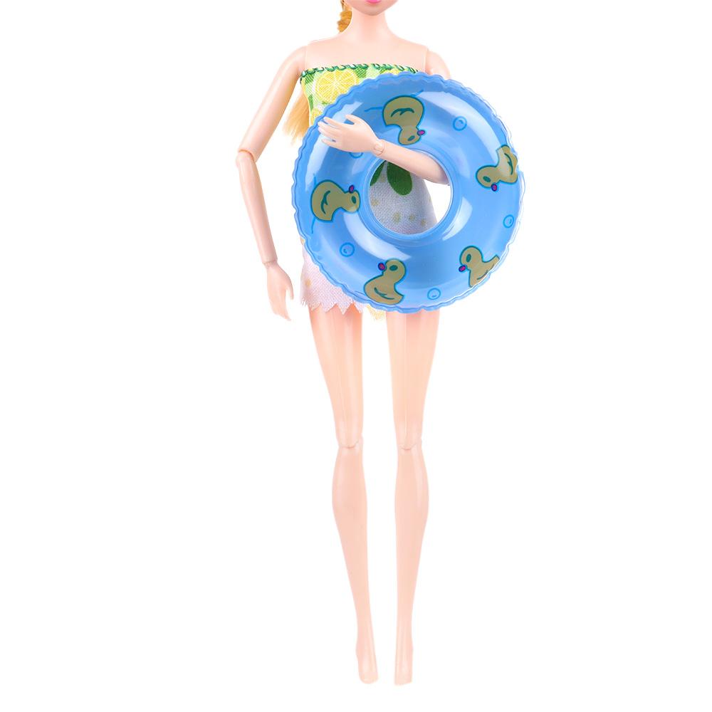 Supplies Dollhouse Accessories Doll Lifebuoy Miniature Swimming Ring Cartoon Animal Toy Lifebelt